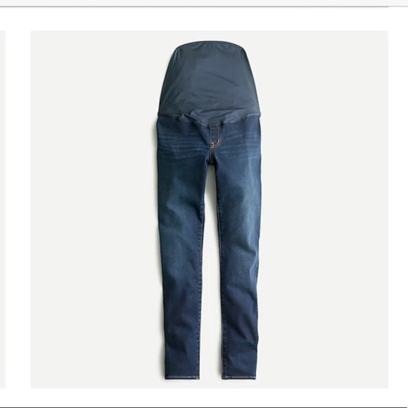 J. Crew Maternity Over-The-Belly Toothpick Jean 30